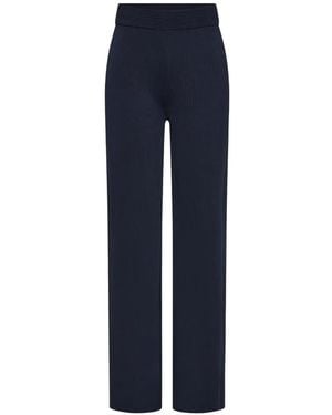 Rebecca Vallance Perach Knit Trousers - Blue