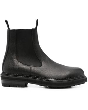 Buttero Fiorentina Leather Chelsea Boots - Black