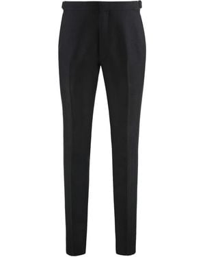 Tom Ford Zip Trousers - Black