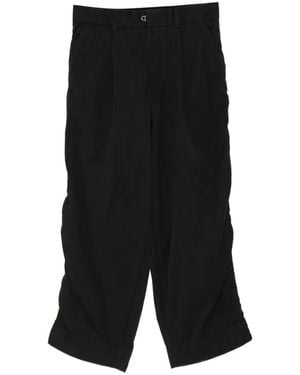 Kolor Pantalones Con Trabillas - Negro