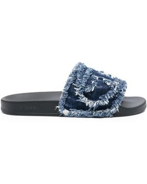 DIESEL Sandali Slides Sa-Slide D - Blu
