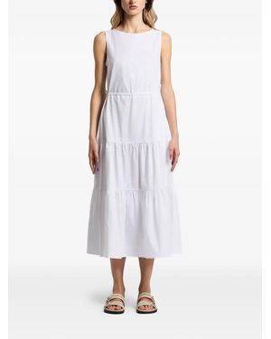 Peserico Sleeveless Midi Dress - White