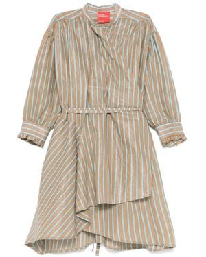 ..,merci Striped Dress - Natural