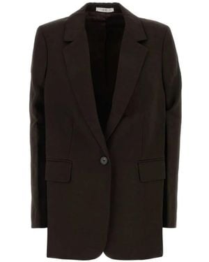 Co. Oversized Single-Breasted Blazer - Black
