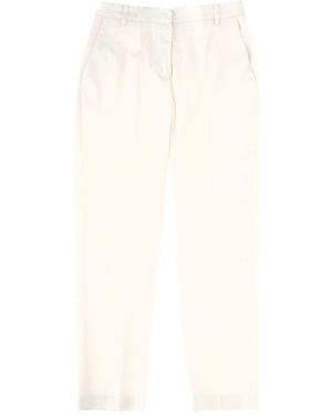 EMMA & GAIA Straight-leg trousers - Weiß