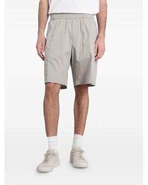 State of Order Elastic Waistband Shorts - Grey