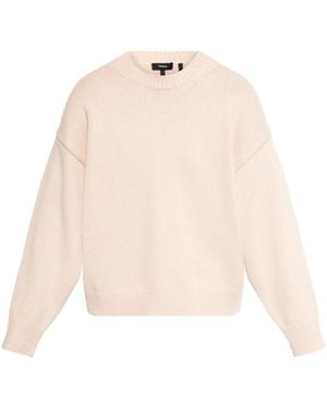 Theory Crew-Neck Jumper - Natural