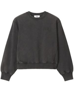 Maison Kitsuné Faded Logo Sweatshirt - Black