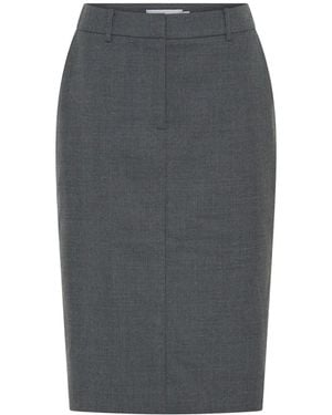 Anna Quan Rachelle Layered Midi Skirt - Grey