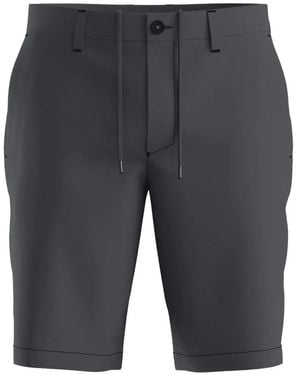 BOSS Bermuda Shorts Met Trekkoord - Grijs