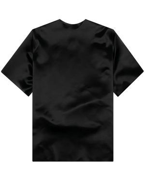 Jil Sander Zip-Detail T-Shirt - Black