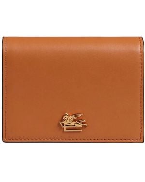 Etro Pegaso 財布 - ブラウン