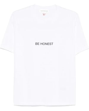Victoria Beckham Be Honest T-Shirt - Wit