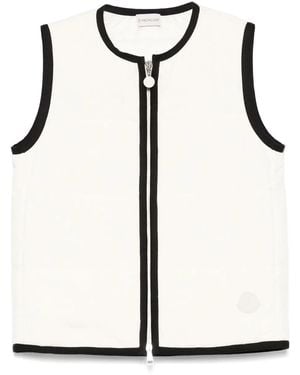 Moncler Smanicato Gilet - White