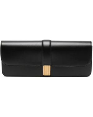 KHAITE Blake Leather Clutch - Black