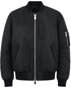 Sacai Zip-Up Twill Jacket - Black