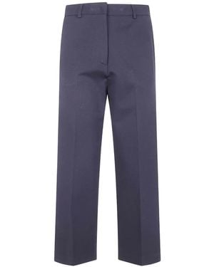 Liviana Conti Danny Straight Trousers - Blue