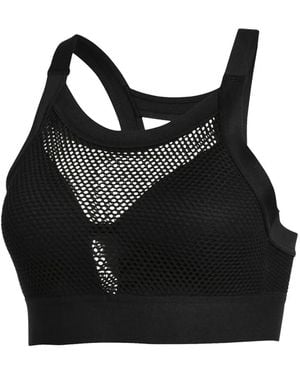 PUMA X Selena Gomez Mesh-Detail Sports Bra - Black