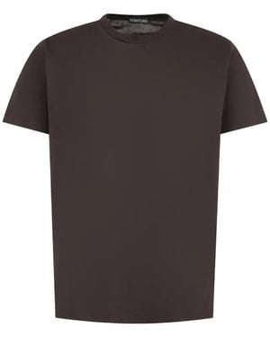 Tom Ford Short-Sleeve T-Shirt - Black