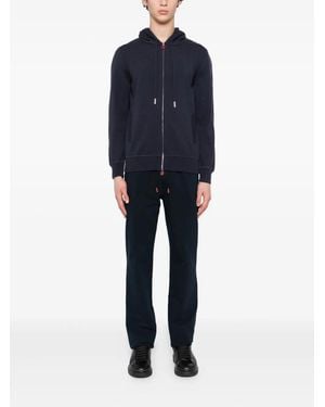 Kiton Cashmere Cardigan - Blue