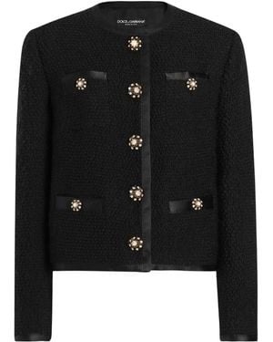 Dolce & Gabbana Jackets - Black