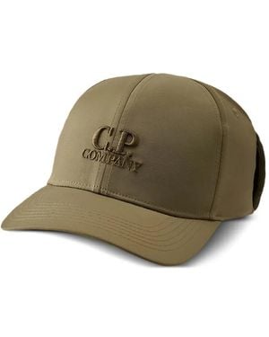 C.P. Company Casquette À Logo Brodé - Vert