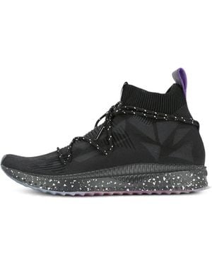 PUMA Hiker Lace Sock Trainers - Black