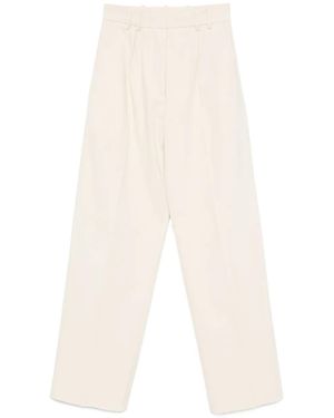 ROSSO35 Pleated Trousers - White