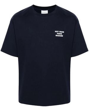 Drole de Monsieur Le Not From Paris Madame T-Shirt - Blue
