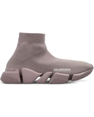 Balenciaga Speed 2.0 Trainers - Brown