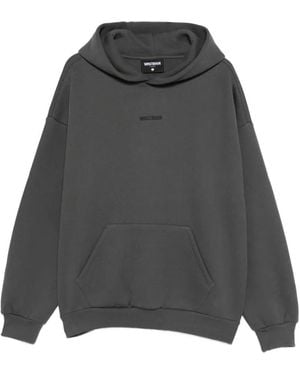 WRSTBHVR Hooded Pocket Sweatshirt - Grey