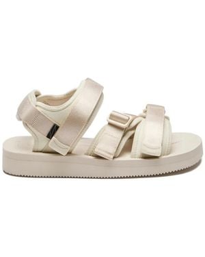 Suicoke Kisee Touch-Strap Sandals - White