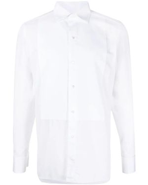 ZEGNA Panelled Evening Shirt - White
