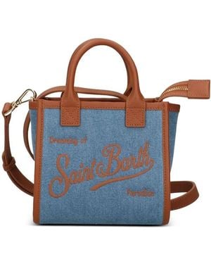 MC2 Saint Barth Top-Handle Shoulder Bag - Blue