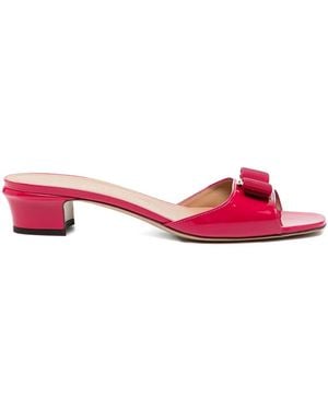Ferragamo 30Mm Vanilla Sandals - Pink
