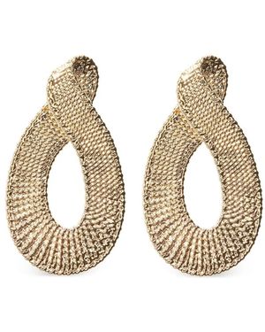 Carolina Herrera Geometrische Ohrringe - Natur