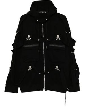 MASTERMIND WORLD Jack Met Geborduurd Logo - Zwart