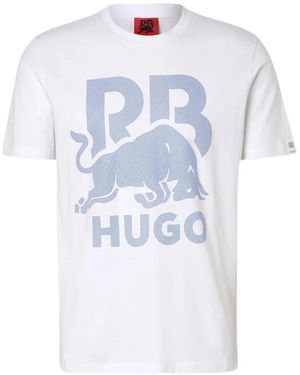 HUGO X Racing Bulls Short-Sleeve T-Shirt - White