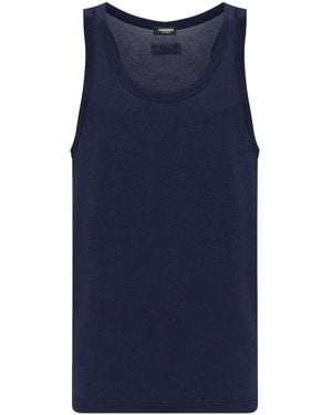 DSquared² エンブロイダリー タンクトップ - ブルー