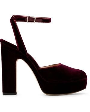 Fendi After 9 Velvet Sandals - Black