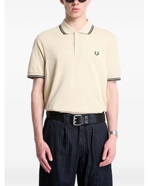 Fred Perry Cotton Polo Shirt - Multicolour
