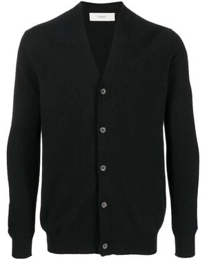 Pringle of Scotland V-Neck Cashmere Cardigan - Black
