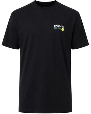 Barrow Crewneck Graphic T-Shirt - Black