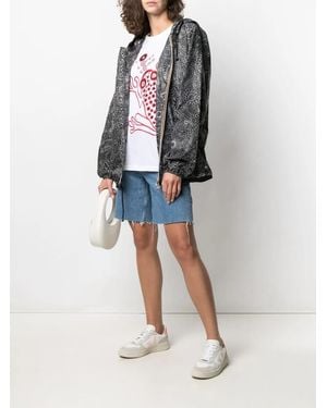 10 Corso Como Camiseta Con Rana Estampada - Blanco