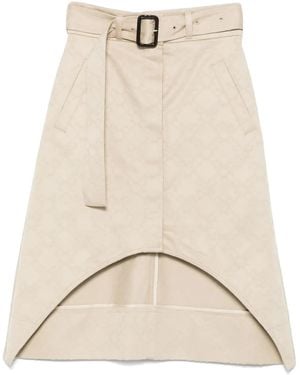 Givenchy モノグラム 72 スカート - ナチュラル