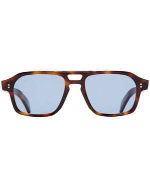 Cutler and Gross Gr15 Browline Sunglasses - Blue