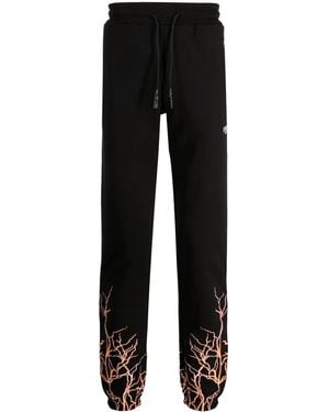 Phobia Jogginghose Mit Blitzstickerei - Schwarz