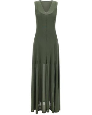Remain Sleeveless Dress - Green