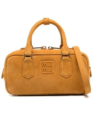 Miu Miu Arcadie Tote Bag - Mettallic