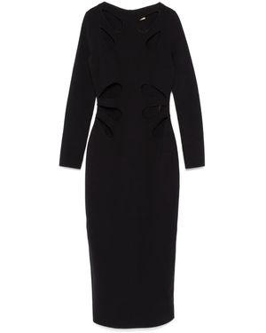 Cult Gaia Abito Midi Anaria - Nero
